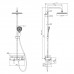  Душевая стойка для ванны и душа с термостатом Lemark Tropic LM7011C с регулируемой высотой штанги