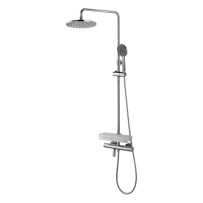  Душевая стойка для ванны и душа с термостатом Lemark Tropic LM7010C