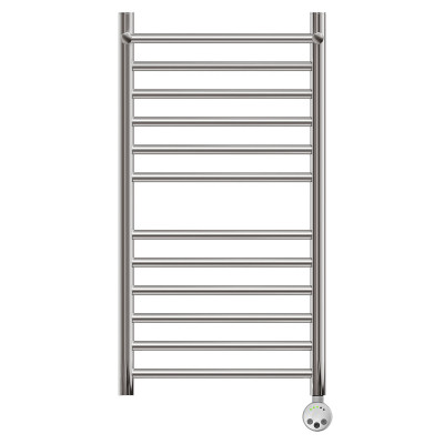 Полотенцесушитель электрический Point PN10148SPE П11 400x800 с полкой левый/правый, хром Полотенцесушитель электрический Point PN10148SPE П11 400x800 с полкой левый/правый, хром