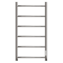 Полотенцесушитель электрический Point PN04848 П6 400x800 диммер справа, хром