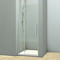 Душевая дверь Veconi Vianno VN-73, 800х1950, хром, стекло прозрачное