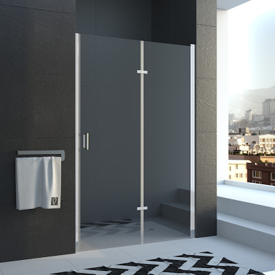 Душевая дверь Veconi Vianno VN-42, 1000х1950, хром, стекло прозрачное