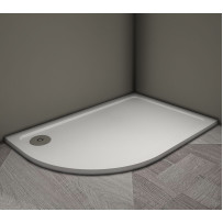 Душевой поддон Veconi Tezeo stone TZ-11R, 1000x800x30, искусственный камень, белый
