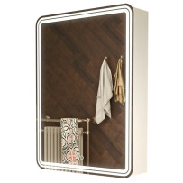 Зеркало-шкаф AZARIO Adriana 1Л 600х800 c подсветкой и диммером (CS00066642)