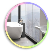 Зеркало AZARIO Жемчужина Нео/Perla neo - RGB D770 сенсорный выключатель, мультицвет (LED-00002610)