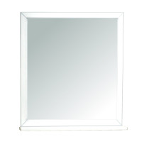 Loranto Пандора Зеркало 800 белое серебро, массив Бук