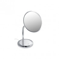 Косметическое зеркало с подсветкой настольное хром Keuco Elegance 17677019000