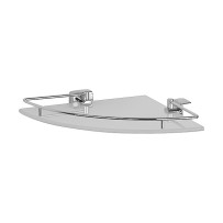 Полка с ограничителем FBS Esperado Esp 012 (25 см) (стекло)