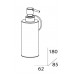 Емкость для жидкого мыла (металл) FBS STANDARD STA 011