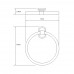 Кольцо для полотенец WasserKraft Oder K-3000 K-3060