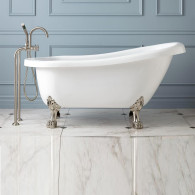 Акриловые ванны на ножках-лапах