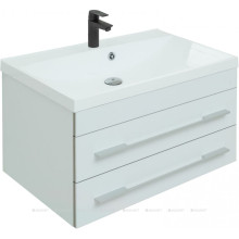 Тумба под раковину подвесная Aquanet Верона 90 подвесная белая