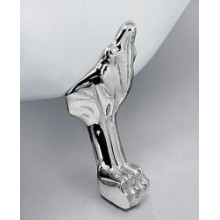 Ножки Belbagno хром BB-LEG-LION-CRM