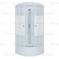 Душевая кабина Triton Стандарт В3 100х100 стекло квадраты