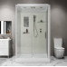 Душевая кабина Niagara Standart ST120/90/15Q 120х90х200 прямоугольник,поддон 15см,распашная,проф.белый,с крышей
