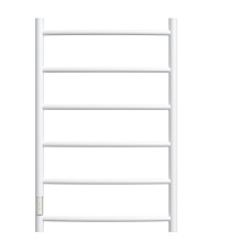 Полотенцесушитель электрический Point PN04758W П6 500x800 диммер слева, белый