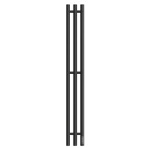 Полотенцесушитель электрический Point Деметра PN12822B П3 120x1200 диммер справа, черный