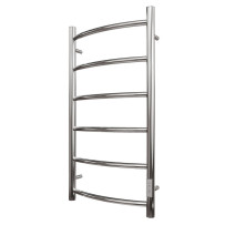 Полотенцесушитель электрический Point Афина PN04858 П5 500x800, диммер справа, хром