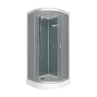 Душевая кабина Triton Прайм-Сатин-Вельвет А 90х90 низкий поддон