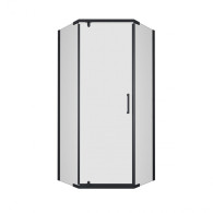 Душевая Ширма Дека-Блэк 100*100 Щ0000062934 чёрная