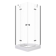 Душевое ограждение Дельта-Хром, 90*90*190 , с поддоном, квадрат Щ0000054215