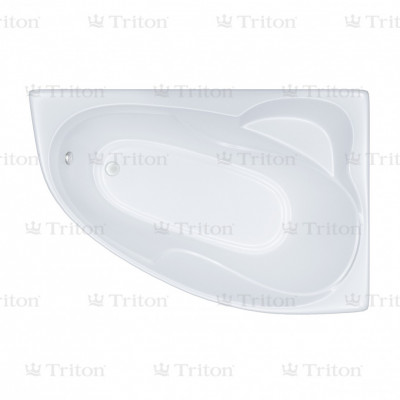 Акриловая ванна Triton Изабель 170х100 L