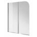 Экран для ванн EASY 140x115 двойной прозрачный