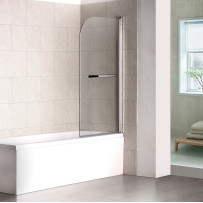 Шторка на ванну RGW Screens SC-06 800x1500 с ручкой, стекло чистое