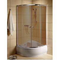 Душевой уголок Radaway Classic A 80x170 коричневое стекло