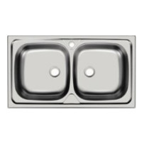 Мойка из нержавейки Ukinox Classic CLM 790.500 20--6K
