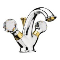 Смеситель Webert Karenina KA700102 chrome/gold