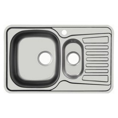 Кухонная мойка из нержавейки Ukinox Comfort COP 778.488 15-GT8K
