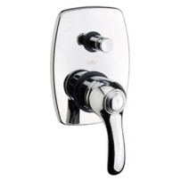 Смеситель Webert Aurora AU860101 chrome/gold