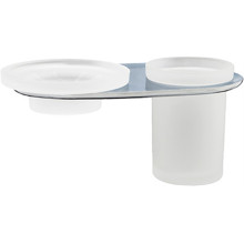 Стакан Wasserkraft Kammel K-8326 с мыльницей