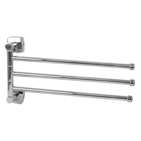 Полотенцедержатель Fixsen Kvadro FX-61302A-3 поворотный, тройной