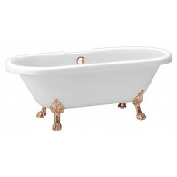 Акриловая ванна BelBagno BB21-BRN ножки бронза