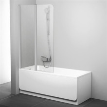 Шторка на ванну Ravak CVS2-100 L Transparent профиль сатин 7QLA0U00Z1