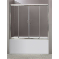 Шторка на ванну BelBagno Uno VF 2 170/145 C Cr