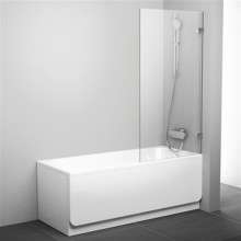 Шторка на ванну Ravak BVS1-80 Transparent фурнитура хром 