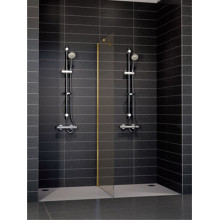 Душевая перегородка Vegas Glass EAF 76 09 05 бронза, 76