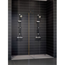 Душевая перегородка Vegas Glass EAF 86 05 01 прозрачное, 86