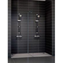 Душевая перегородка Vegas Glass EAF 86 07 01 прозрачное, 86