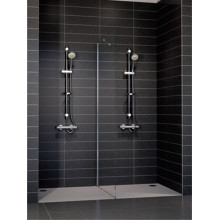 Душевая перегородка Vegas Glass EAF 86 08 01 прозрачное, 86