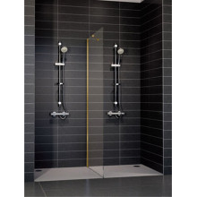 Душевая перегородка Vegas Glass EAF 86 09 05 бронза, 86