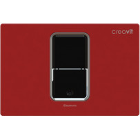 Кнопка слива инсталляций Creavit FP8001.01 красная