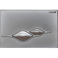 Кнопка слива инсталляций Creavit Ufo GP1002.00 серый матовый