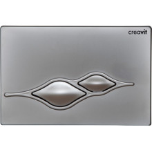 Кнопка слива инсталляций Creavit Ufo GP1002.00 серый матовый