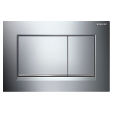 Кнопка слива инсталляций Geberit Sigma 30 115.883.KH.1 хром/хром матовый