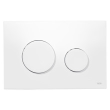 Кнопка слива инсталляций TECE Loop 9240640 белая антибактериальная