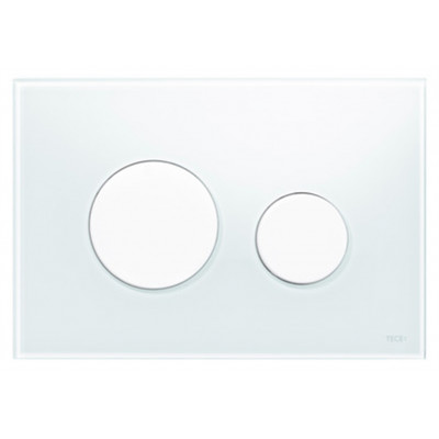 Кнопка смыва TECE Loop 9240650 белое стекло